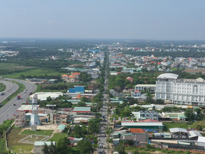 Hạ tầng đang phát triển mạnh kết nối Nhà Bè và các tỉnh thành lân cận TP.HCM.