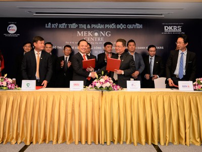PVCL và DKRS chính thức ký kết tiếp thị và phân phối độc quyền Đại đô thị Mekong Centre