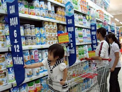 Nhiều hãng sữa vi phạm về giá