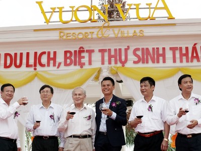 TIG đưa vào hoạt động Vườn Vua resort & villas