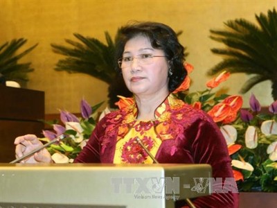 Chủ tịch Quốc hội Nguyễn Thị Kim Ngân - Ảnh: TTXVN