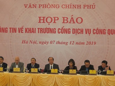 Bộ trưởng Mai Tiến Dũng: Nhiều thách thức khi triển khai Cổng dịch vụ công Quốc gia