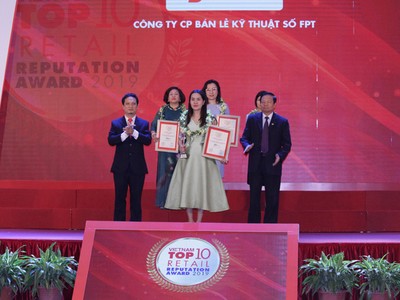 FPT Retail lọt top 3 nhà bán lẻ uy tín nhất Việt Nam năm 2019