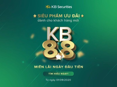 KBSV ra mắt sản phẩm KB 8.8 và giảm lãi suất dịch vụ tài chính tiêu chuẩn