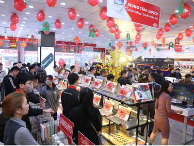 FPT Shop chiếm 31% thị phần bán lẻ Laptop