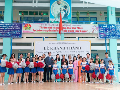 Khánh thành thư viện sách do KBS tài trợ