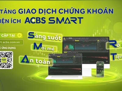 ACBS ra mắt trang giao dịch trực tuyến ACBS SMART và đổi tên ứng dụng giao dịch cho thiết bị di động