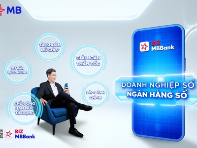 MB ra mắt tính năng Phê duyệt cấp hạn mức tín dụng trên nền tảng BIZ MBBank