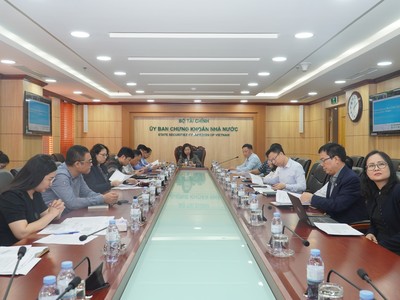 Ủy ban Chứng khoán làm việc với WB và ASIFMA liên quan đến các tiêu chí nâng hạng thị trường