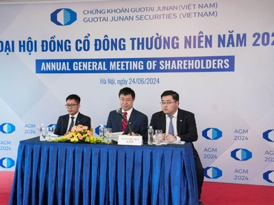 Chứng khoán Guotai Junan (IVS) dự kiến tăng vốn điều lệ lên 1.387 tỷ đồng