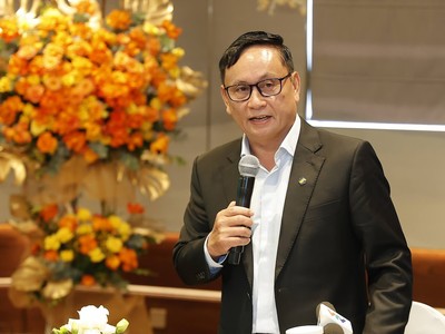 Ông Nguyễn Sơn, Chủ tịch Hội đồng thành viên Tổng Công ty Lưu ký và Bù trừ Chứng khoán (VSDC)