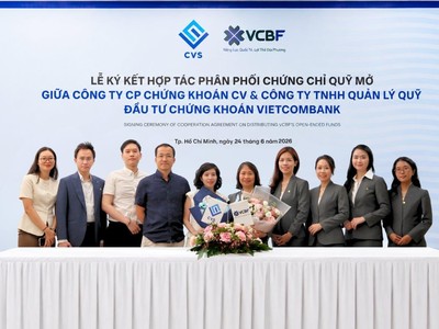 VCBF hợp tác cùng Công ty Chứng khoán CV phân phối chứng chỉ quỹ mở