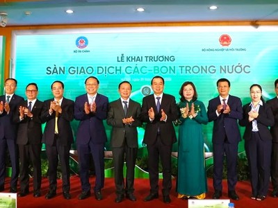 Sàn giao dịch các-bon trong nước chính thức vận hành từ ngày 29/6/2026