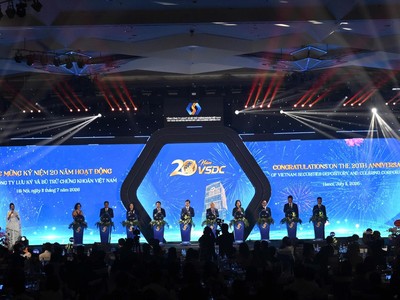 VSDC: 20 năm xây dựng nền móng hạ tầng cho thị trường chứng khoán Việt Nam