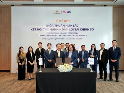 Ngân hàng MB và Chứng khoán KB Việt Nam ký kết hợp tác