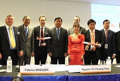 VietJetAir chính thức ký hợp đồng kỷ lục mua máy bay Airbus 