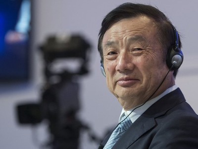 Người sáng lập Huawei Technologies Ren Zhengfei. Ảnh: EPA