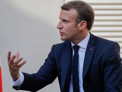Tổng thống Pháp Emmanuel Macron. Ảnh: TASS.