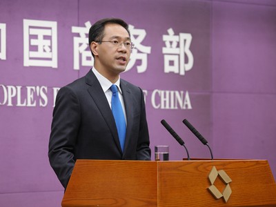 Ông Gao Feng, Phát ngôn viên của Bộ Thương mại Trung Quốc. 