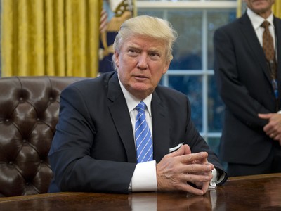 Tổng thống Mỹ Donald Trump. Ảnh: TIME.