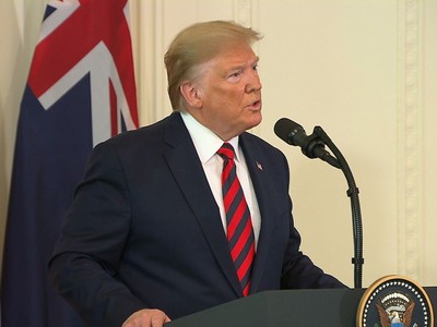 Tổng thống Mỹ Donald Trump tại cuộc họp báo ngày 20/9. Ảnh: CNN.