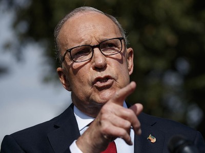 Ông Larry Kudlow, Giám đốc Hội đồng Kinh tế Quốc gia Nhà trắng. Ảnh: AP.