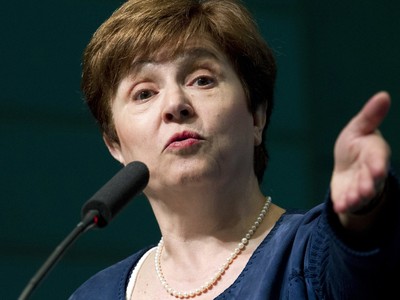 Bà Kristalina Georgieva, Giám đốc điều hành của Quỹ Tiền tệ Quốc tế. Ảnh: AP.