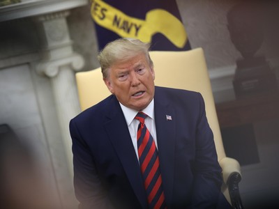 Tổng thống Mỹ Donald Trump. Ảnh: CNN.