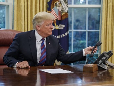 Tổng thống Mỹ Donald Trump. Ảnh: EPA-EFE.