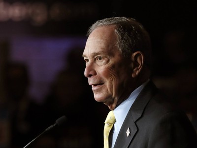 Tỷ phú Michael Bloomberg. Ảnh: AP.