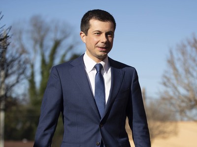 Pete Buttigieg. Ảnh: AP.