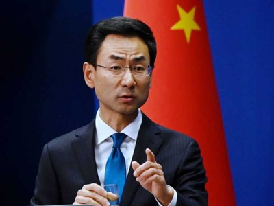 Cảnh Sảng, phát ngôn viên của Bộ Ngoại giao Trung Quốc. Ảnh: Getty Images.