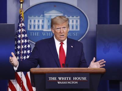 Tổng thống Mỹ Donald Trump. Ảnh: AP.