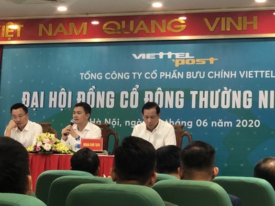 ĐHĐCĐ Viettel Post: Đặt mục tiêu doanh thu tăng trưởng 143%, Chủ tịch HĐQT từ nhiệm