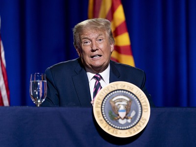 Tổng thống Mỹ Donald Trump. Ảnh: AP.