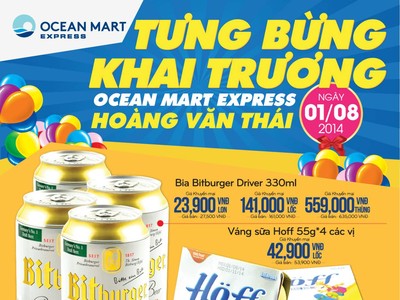 Khai trương siêu thị tiện ích Ocean Mart Express 