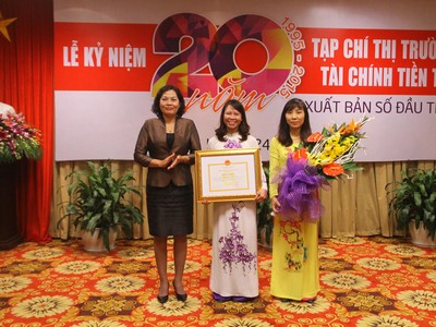 20 năm Tạp chí Thị trường tài chính tiền tệ