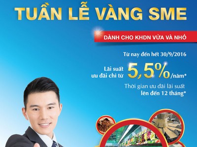 VietinBank gia hạn Chương trình “Tuần lễ vàng SME”