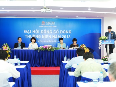 ĐHCĐ NCB: Đặt kế hoạch lợi nhuận 171 tỷ đồng năm 2016