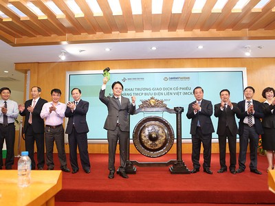 LienVietPostBank đăng ký giao dịch trên UPCoM với giá tham chiếu 14.800 đồng/cổ phiếu