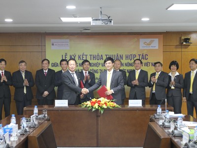 Agribank và VNPost ký kết thỏa thuận hợp tác