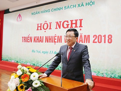 Tổng giám đốc Ngân hàng chính sách xã hội Dương Quyết Thắng 