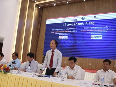 LienVietPostBank tài trợ 40.000 USD cho giải bóng chuyền nam quốc tế