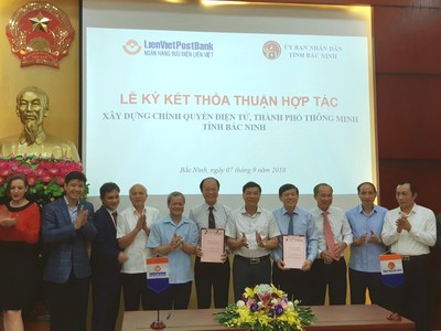 LienVietPostBank và tỉnh Bắc Ninh hợp tác xây dựng chính quyền điện tử và thành phố thông minh