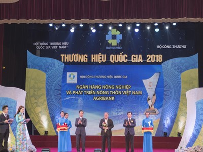 Agribank: Tự hào thương hiệu Quốc gia 2018 