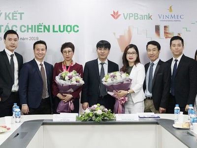 VPBank hợp tác Vinmec triển khai chương trình cấp tín dụng cho khách hàng cá nhân