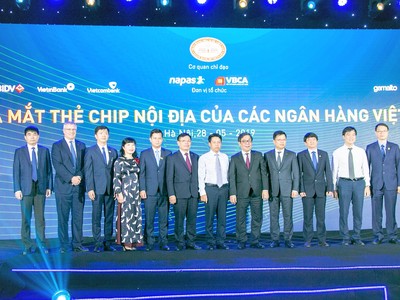 TPBank là 1 trong 7 ngân hàng đầu tiên chính thức triển khai công nghệ thẻ chip nội địa tại Việt Nam