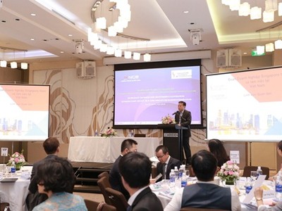 Liên đoàn Doanh nghiệp Singapore và NCB trong cuộc họp ngày 18/7 về cơ hội hợp tác phát triển 