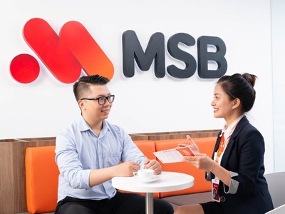 9 tháng, lợi nhuận trước thuế của MSB đạt 1.064 tỷ đồng