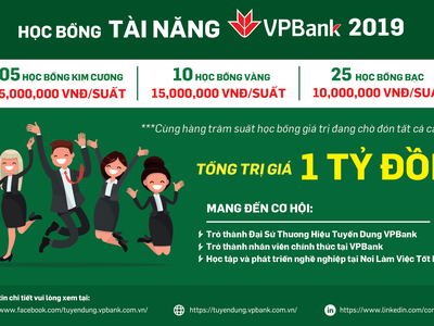 Khởi động Quỹ học bổng Tài Năng VPBank 2019